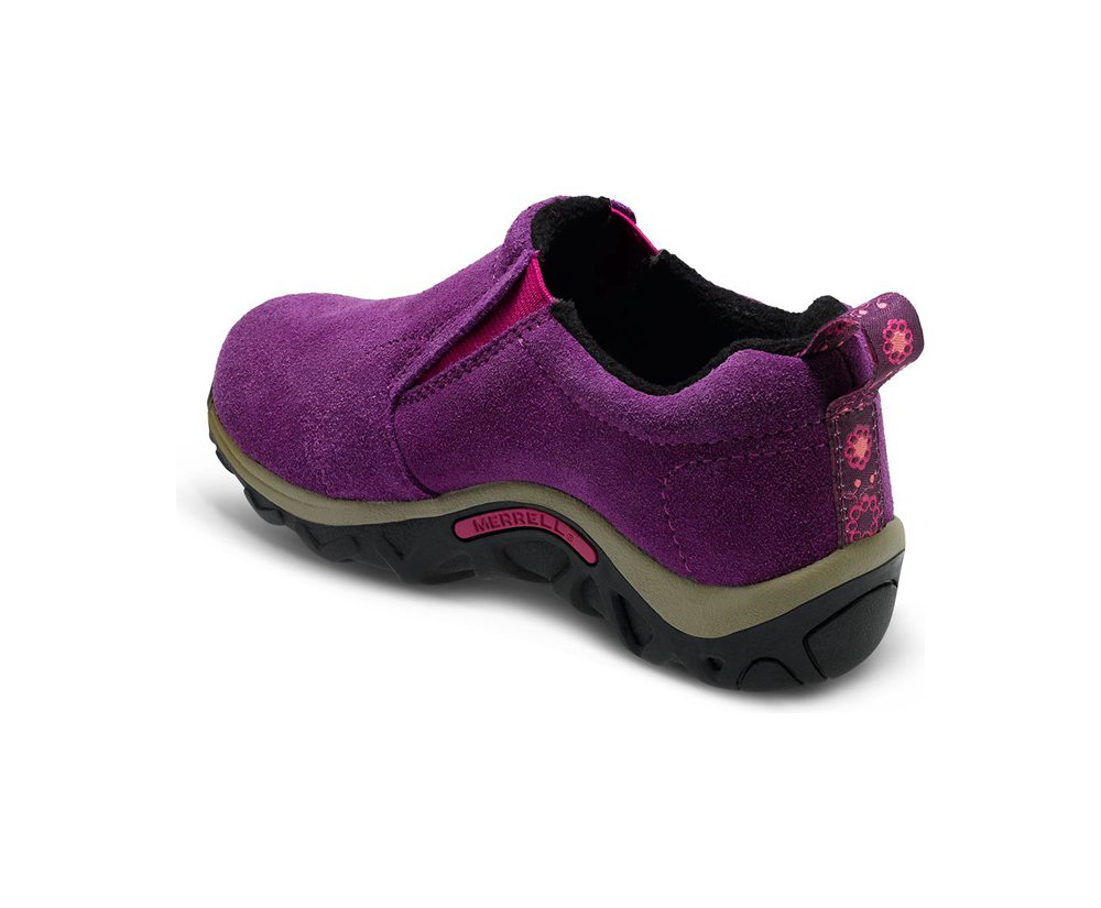 Merrell Slip Ons Purple - Jungle Moc Frosty Waterproof - Kids 92GHJTXRF